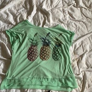 Pineapple t-shirt.